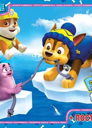 Пазлы g-toys "щенячий патруль" 70 элементов + постер 21 х 30 см pw 0816
