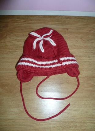Симпатичная шапочка ленне на манюню