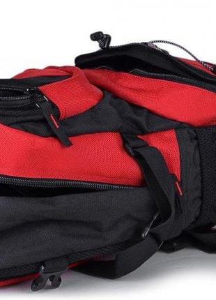 Чоловічий надійний рюкзак міський 35 л one polar w1312 для ноутбука чорний8 фото