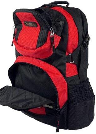 Чоловічий надійний рюкзак міський 35 л one polar w1312 для ноутбука чорний6 фото