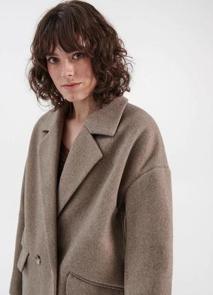 Трендовое стильное актуальное пальто в крутом цвете house5 фото