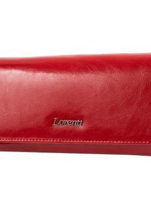 Кошелек женский кожаный красный lorenti dnkl72037-bpr-red