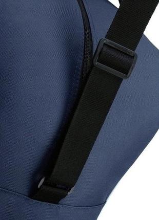 Велика дорожня, спортивна сумка 75l kappa training xl темно-синя5 фото