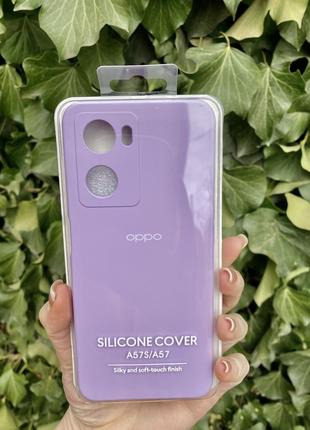 Oppo a57 a57s силикон кейс silicone case с микрофиброй внутри