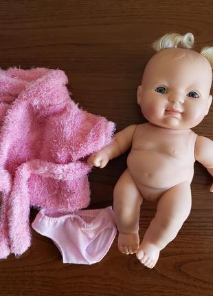 Berbesa испания кукла пупс вениловый ньюборн новорождення девочка 27 см