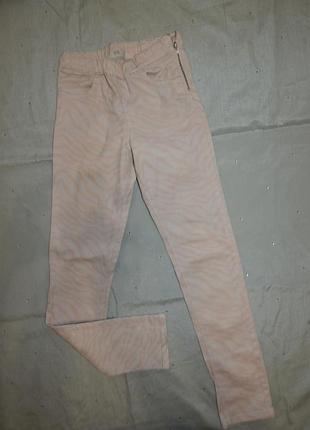 Джинсы легинсы на девочку 9-10 140см летние весенние