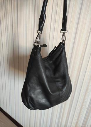 Стильная женская кожаная сумка, германия.1 фото