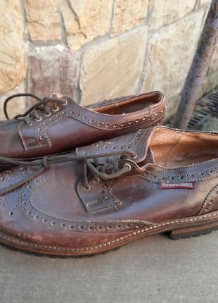 Чоловічі шкіряні туфлі marlboro classics.