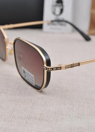 Фірмові сонцезахисні вузькі окуляри havvs polarized hv68040