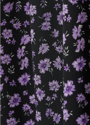 Sale🔥 шифоновое элегантное платье h&m в цветочек   р.l/xl3 фото