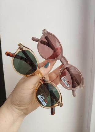 Солнцезащитные очки брендовые leke с поляризацией винтажные3 фото