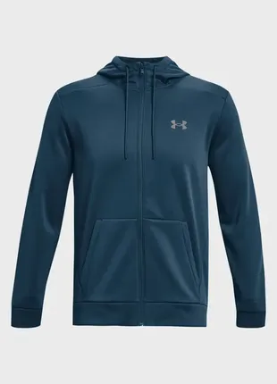 Худи under armour ua fleece fz hoodie2 фото