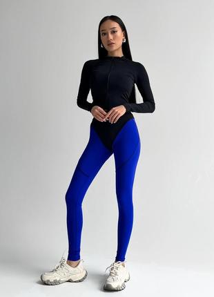 Пушап лосіни для спорту, фітнес лосини з ефектом трусиків бікіні, спортивні жіночі...