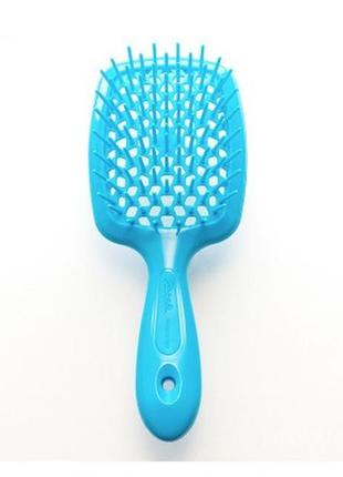 Расчёска janeke superbrush small голубая1 фото