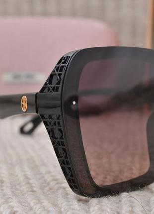 Фирменные солнцезащитные  очки  rita bradley polarized rb730 с глиттером5 фото