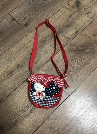 Сумочка через плече hello kitty для маленької принцеси