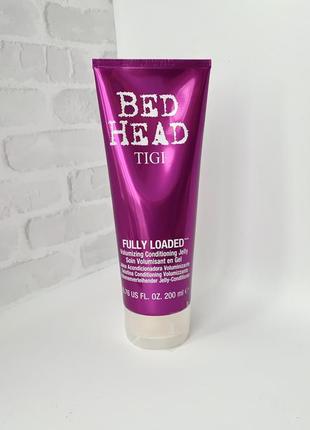 Кондиціонер для об’єму волосся tigi fully loaded massive volumizing conditioning jelly2 фото