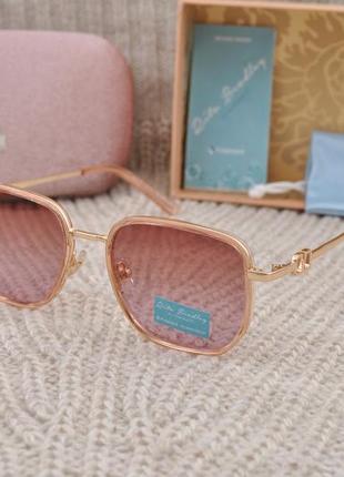 Фірмові сонцезахисні жіночі окуляри  rita bradley polarized rb8124 вузькі