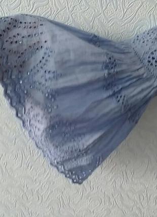 Красивая блуза в стиле бохо  100% хлопок sfera basic 3