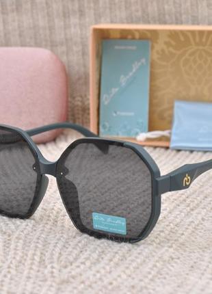Фирменные солнцезащитные  очки  rita bradley polarized rb729 в матовой оправе1 фото