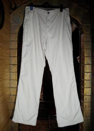 Clockhouse (оригінал) бавовняні літні брюки для відпочинку 36/346 фото