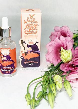 Cыворотка гиалуроновая 97% elizavecca witch piggy hell-pore control hyaluronic acid