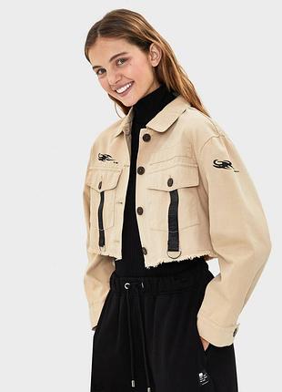Куртка сорочка bershka