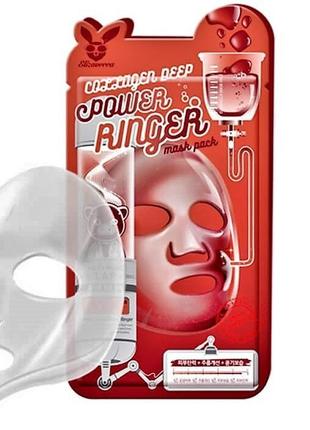 Маска колагенова для обличчя elizavecca collagen deep power mask pack