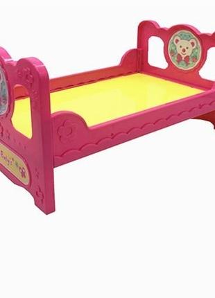 Кроватка для пупса gapitong игровой набор 01855