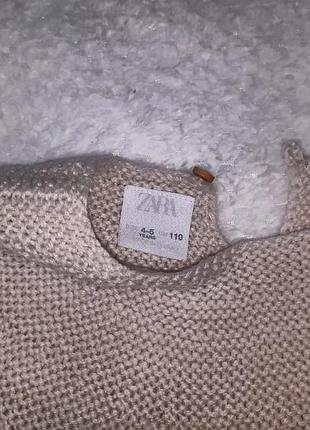 Тепла кофтинка zara 2