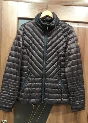 Real down   лёгкая женская куртка весна микропуховик