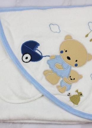 Полотенце для купания с уголком для младенцев ружье хлопковое для ребенка для девочки и мальчика