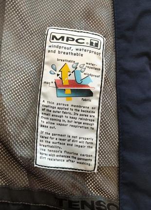Мужская мембранная куртка tenson waterproof ветровка мужская