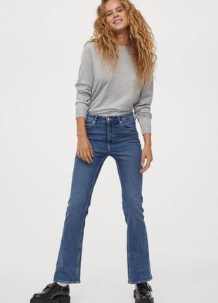 Джемпер тонкой вязки, серый свитер, h&m 2