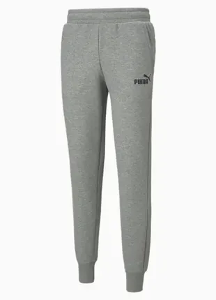 Сірі чоловічі штани puma essentials logo men's pants нові оригінал з сша4 фото