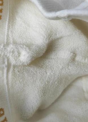 Лосини махрові білі  bross. турция2 фото