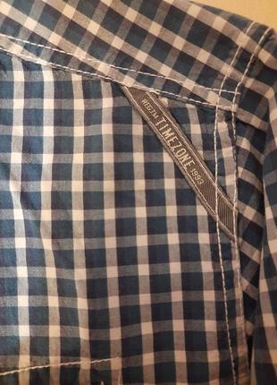 Фирменная джинсовая рубашка timezone, cotton5 фото