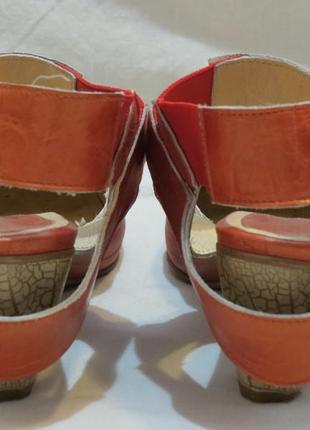 Туфли босоножки lisa tucci размер 37,5 кожа4 фото