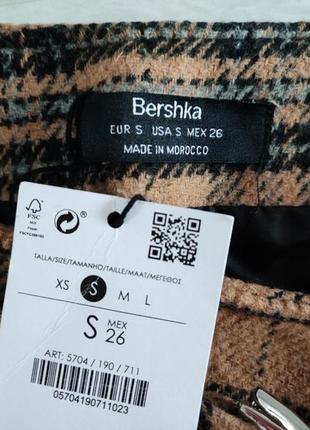 Юбка в клетку bershka7 фото