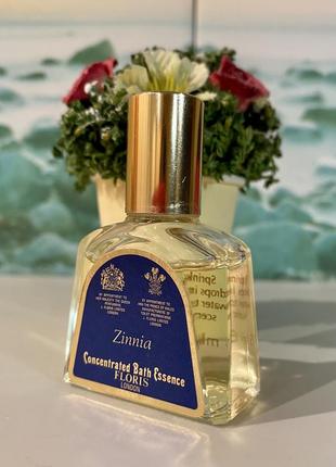 Рідкісність zinnia floris london знятість вінтаж парфумована концентрована есенція для ванн 1990 рік1 фото