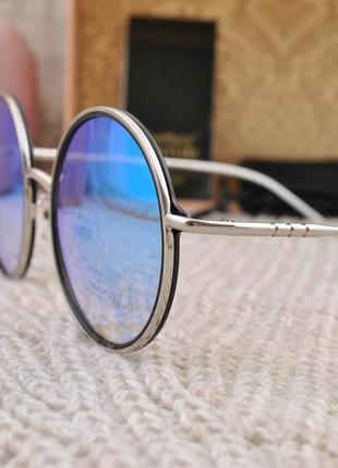 Красивые большие женские круглые солнцезащитные очки gian marco venturi7 фото