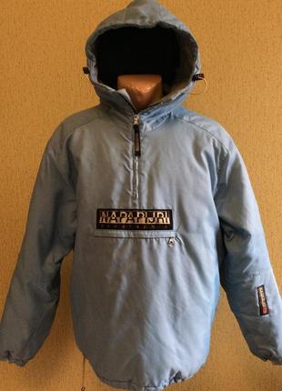 Куртка анорак утеплённая napapijri vintage оригинал размер m2 фото