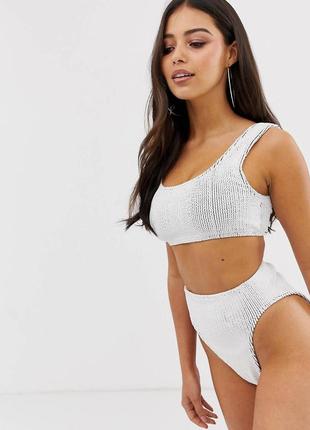 Купальник с високими плавками asos