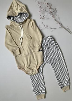 Комплект бодік штани для діток
