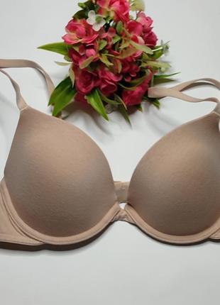 Бюстгалтер базовый бюст коттоновый лиф m&s 34b 75b 70c