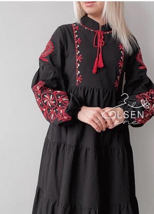 Платье вышиванка хлопок супер качество