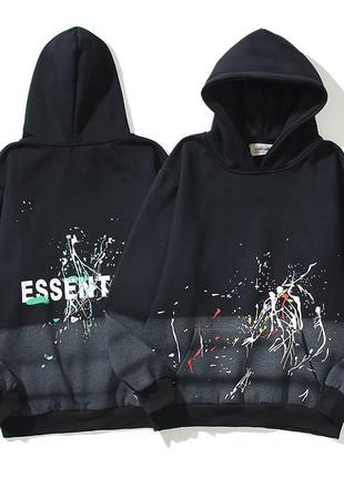 Весеннее принтованное оверсайз худи essentials oversize4 фото