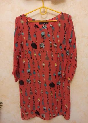 Платье девочки негритоски прямого кроя