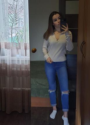 Кофтина в рубчик