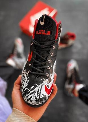 Кроссовки nike lebron 11 graffiti miami heat8 фото